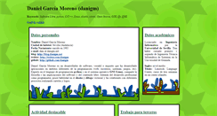 Desktop Screenshot of info.danigm.net